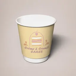 8oz Personalised Takeaway Coffee Cup Thumbnail
