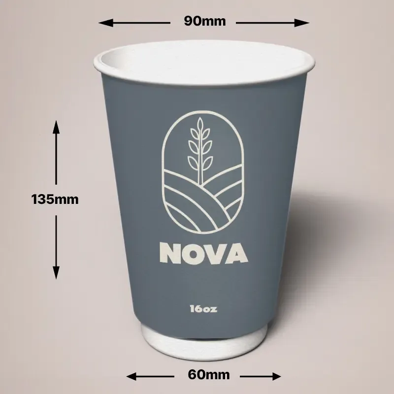 16oz Cup - Size Guide