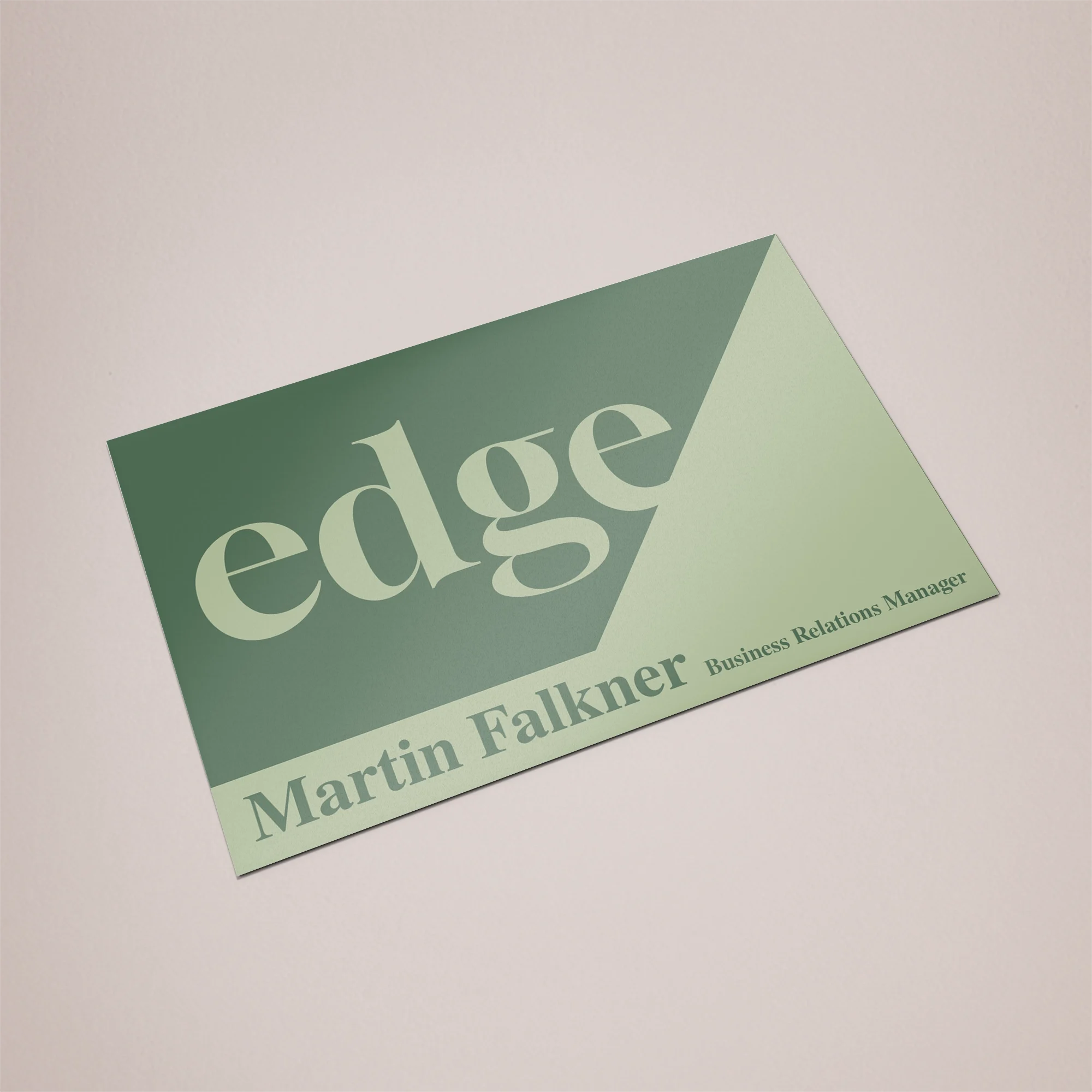 Magnetic Business Cards