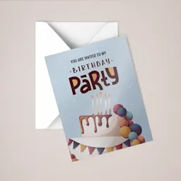 Custom Printed Invitations with Envelopes Thumbnail