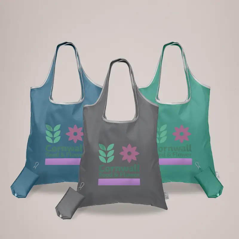 Brandable foldaway bags
