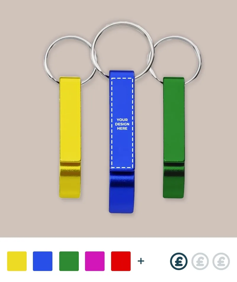 Branded bottle openers