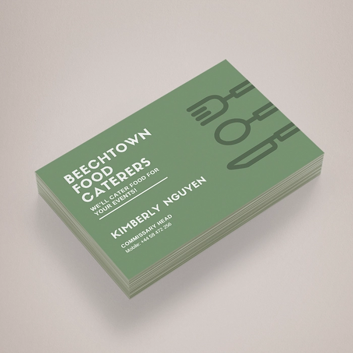 Magnetic business cards