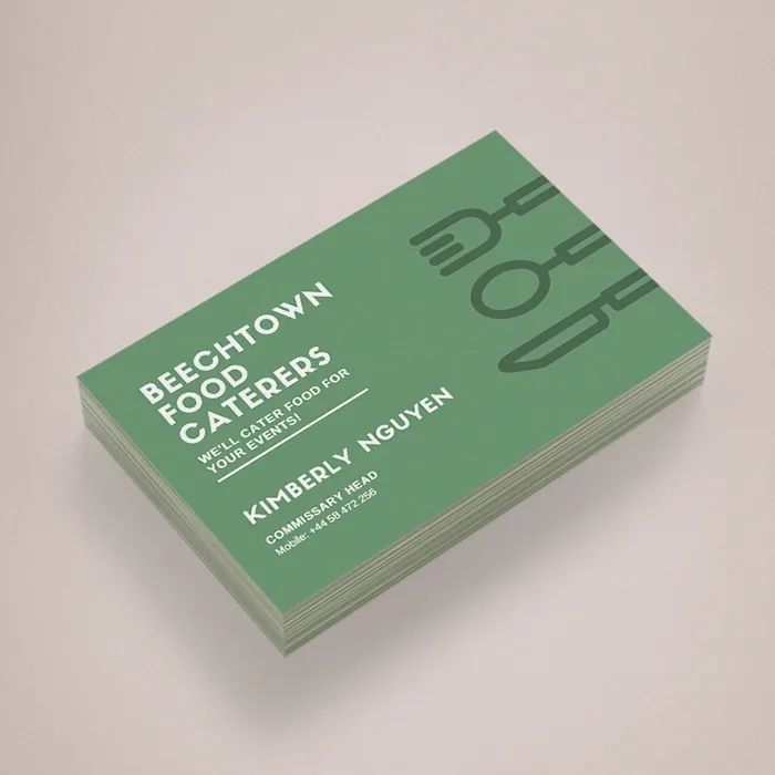 Magnetic business cards