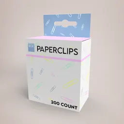 380gsm White Card Hanging Box Thumbnail