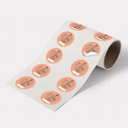 Labels on a Roll - Coated Removeable Paper (Gloss) Thumbnail