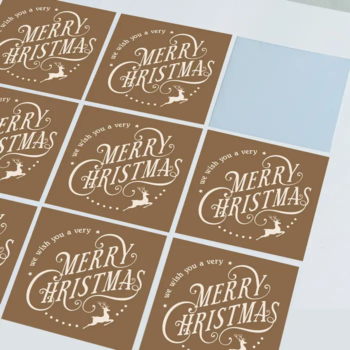 Personalised Christmas Stickers