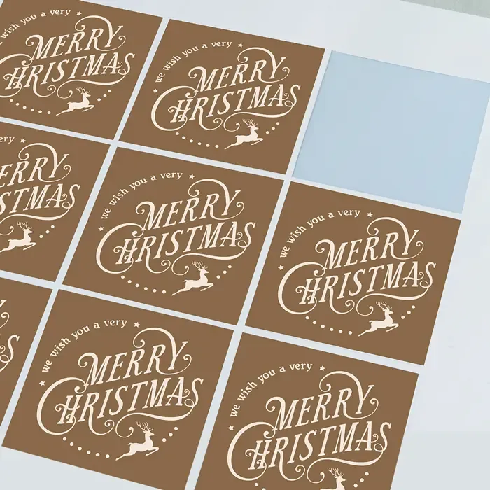 Personalised Christmas Stickers