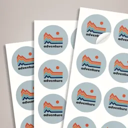 Stickers on a sheet Thumbnail