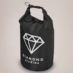 Survivor 5 litre waterproof roll-down bag - Black Thumbnail