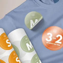 Retail Labels Coated Removable Paper (Gloss) Thumbnail