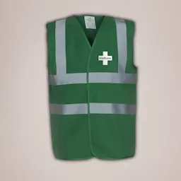 Branded First Aid Hi-Vis Vest Thumbnail