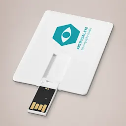 Slim Card-Shaped 4GB USB Flash Drive Thumbnail