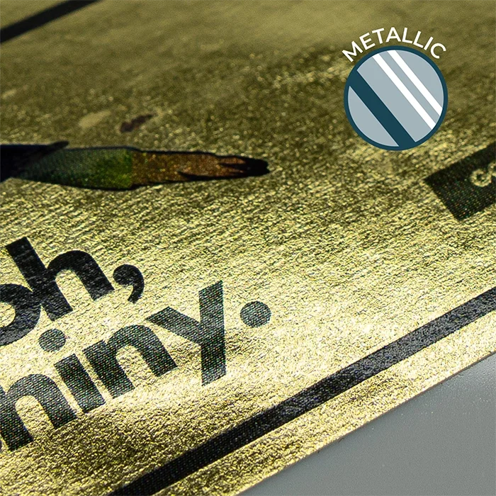 Gold Paper Labels