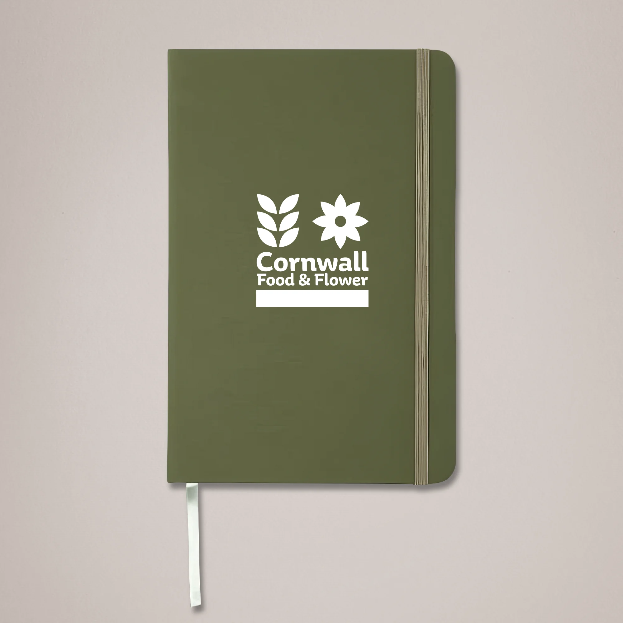 Forest Green Spectrum A5 Journal with Blank Pages