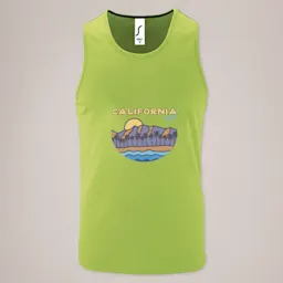 Printed Gym Tops Thumbnail