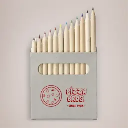 Bullet™ 12-Piece Pencil Set - Natural Thumbnail