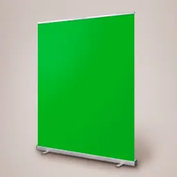 Green Screen Roller Banner | Portable Green Screen Thumbnail