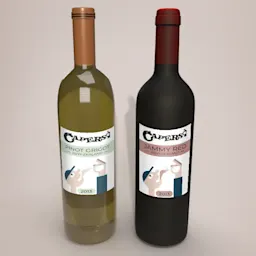 Bottle Labels - Polypropylene Deluxe White Thumbnail