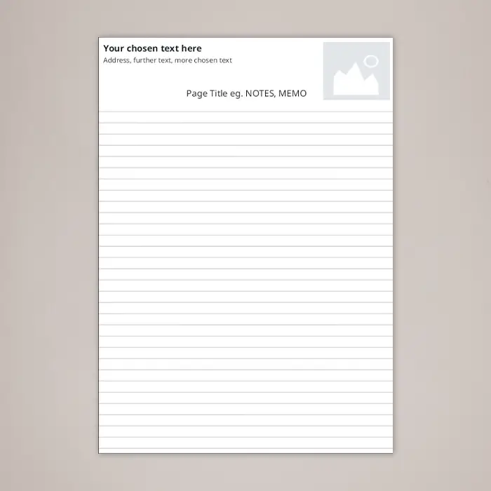 Lined Template