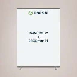 1500 x 2000mm Roller Banner Thumbnail