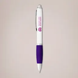 Printed pens- purple grip Thumbnail