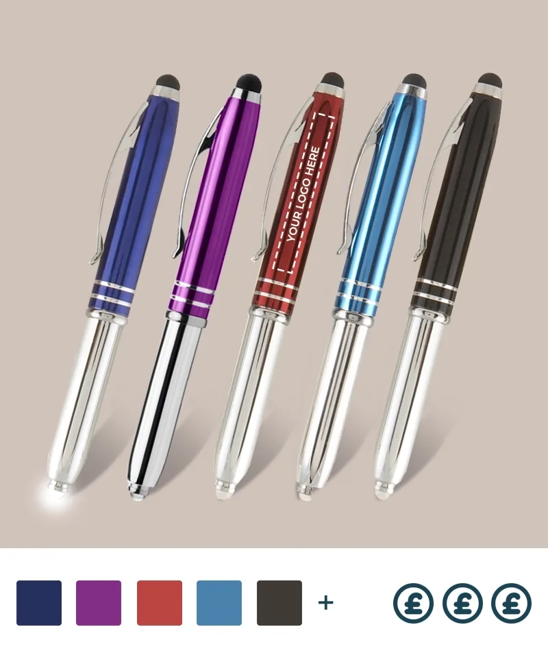 Custom Brora LED Stylus Pen