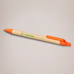 Berk Orange Recycled Ballpoint Pen Thumbnail