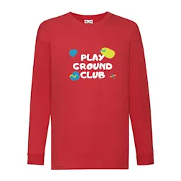 Custom designed long sleeved t shirts for children Thumbnail