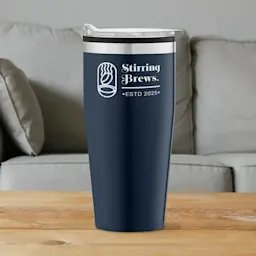 Stainless Steel Tumbler with Plastic Interior Thumbnail