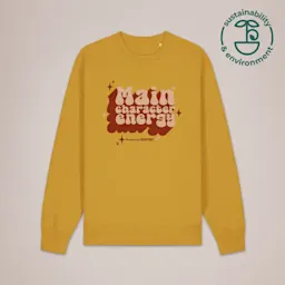 Stanley / Stella Ochre Sweatshirt Thumbnail