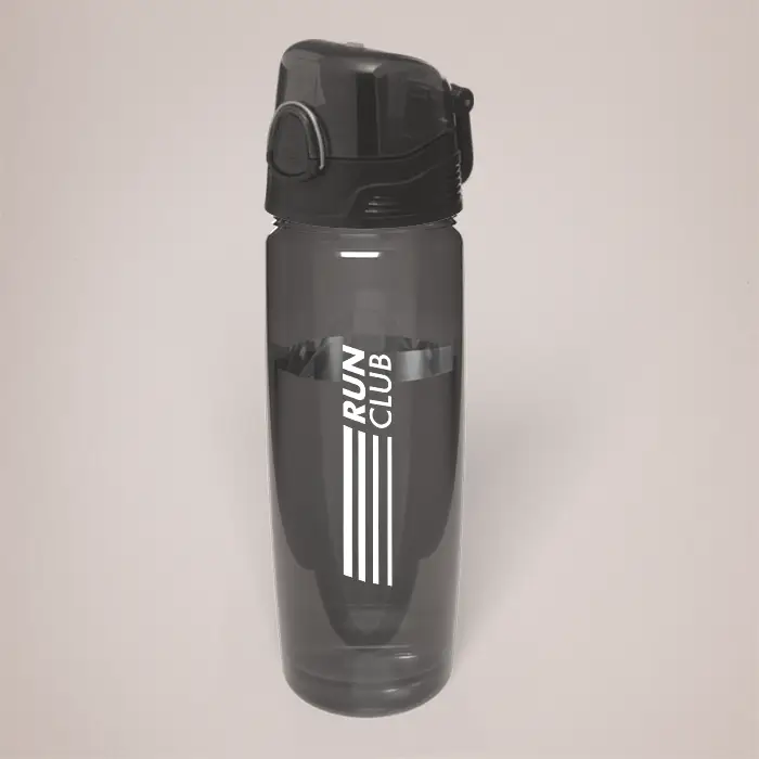 Black Custom Sports Bottle