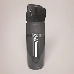 Black Custom Sports Bottle Thumbnail