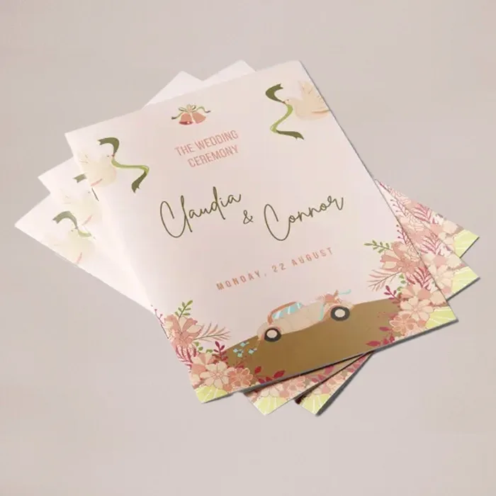 Wedding Order Of Service