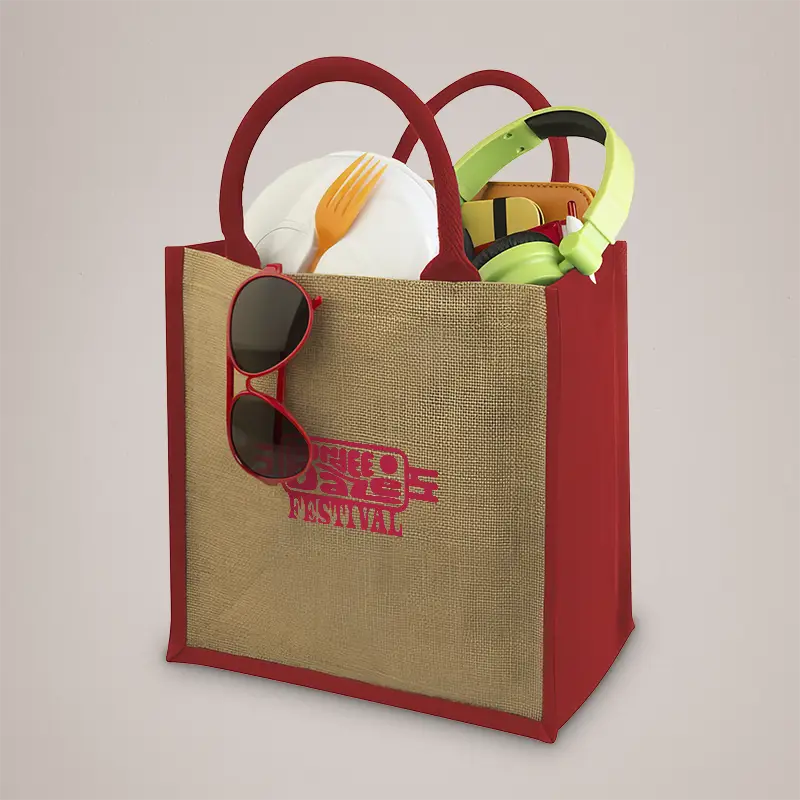 Brandable custom jute bag