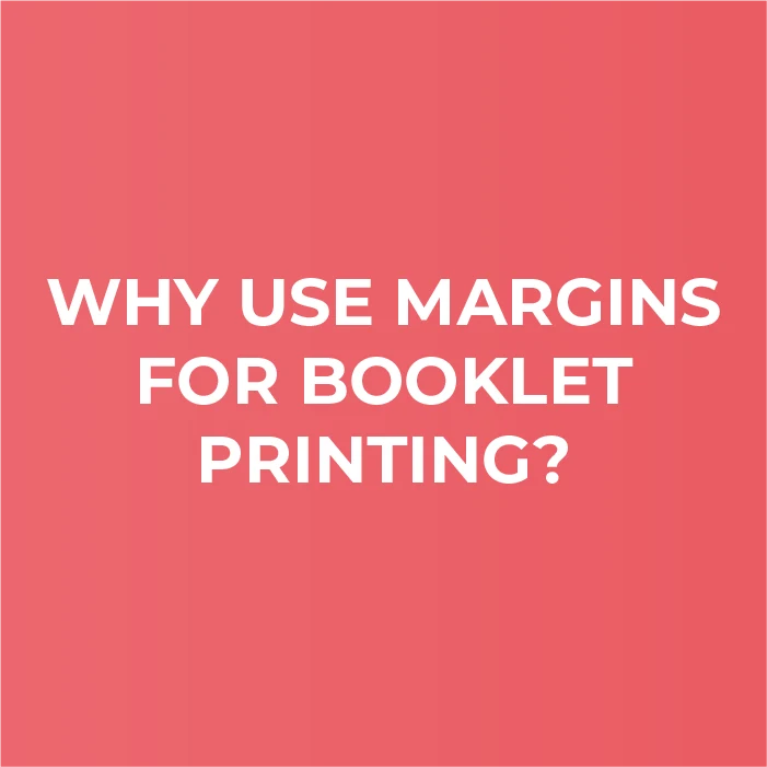 Why you should use margins when printing books