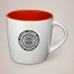 Custom Mugs - Aztec Orange Mug Thumbnail