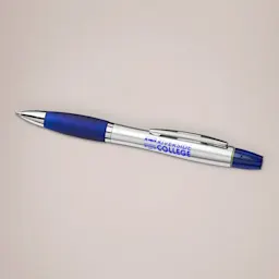 Curvy Ballpoint Pen with Highlighter Thumbnail