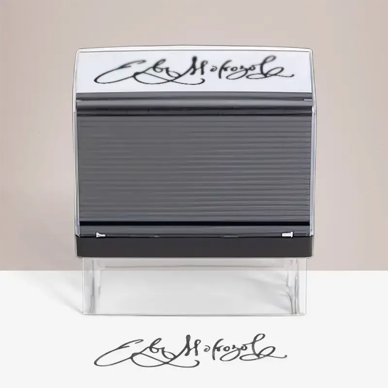 Personalised Rubber Ink Stamp