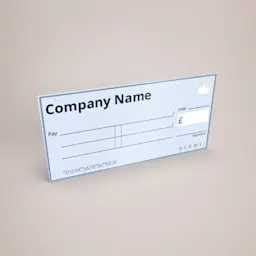 Branded Giant Cheques Thumbnail