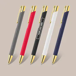 Brandy Soft Touch Gold Pen Thumbnail