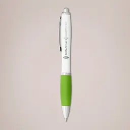 Printed pens - green grip Thumbnail