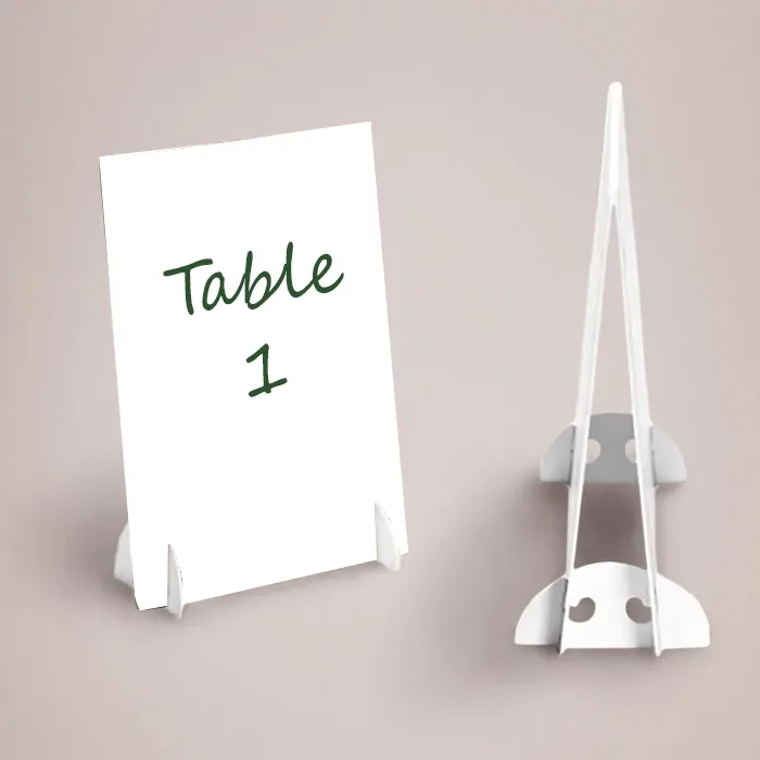 Table number signs