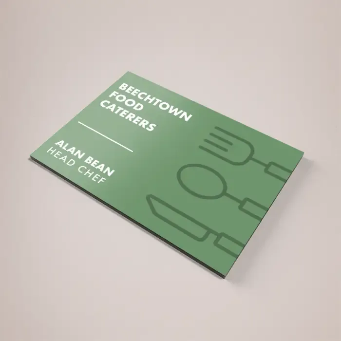 Magnetic business cards