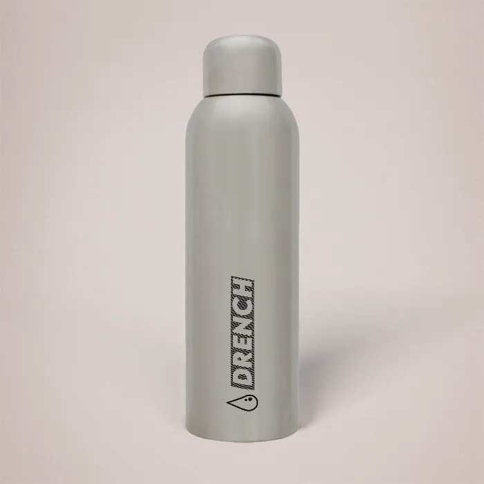 Grey Guzzle Water Bottle
