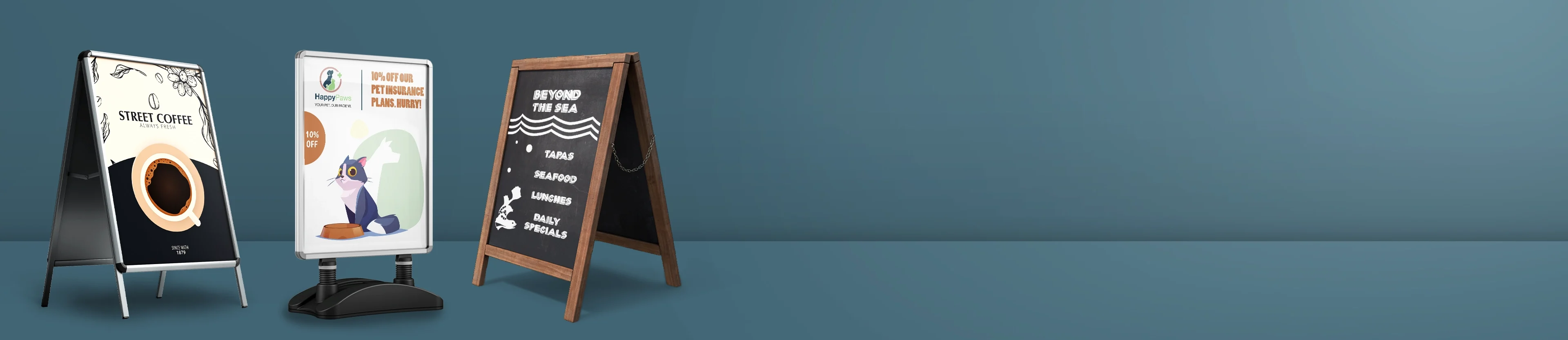 A Frames with Posters