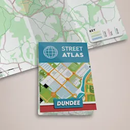 Printed Folded Maps - Z Fold then Half Fold Thumbnail