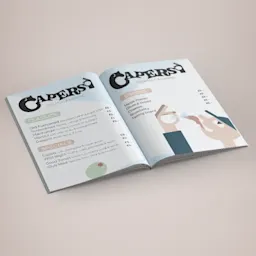 Heavyweight Booklet Menu | Menu Printing Thumbnail