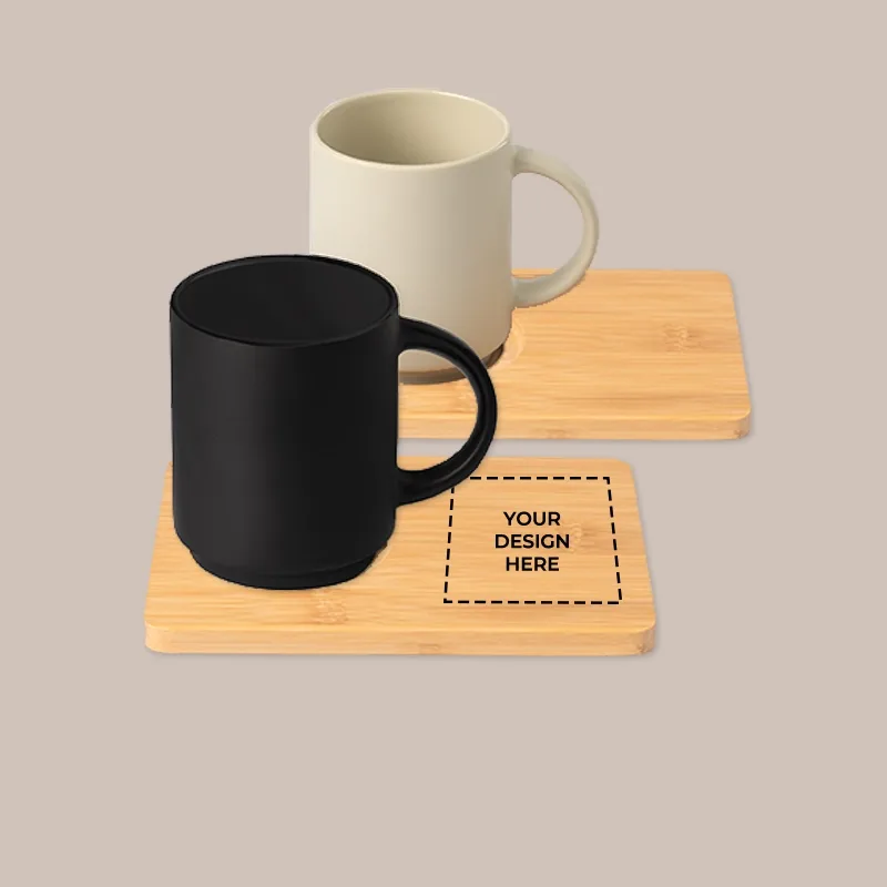 Mug with Printed Board - Laser Engraved