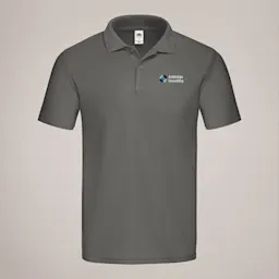 Embroidered Graphite Polo Thumbnail